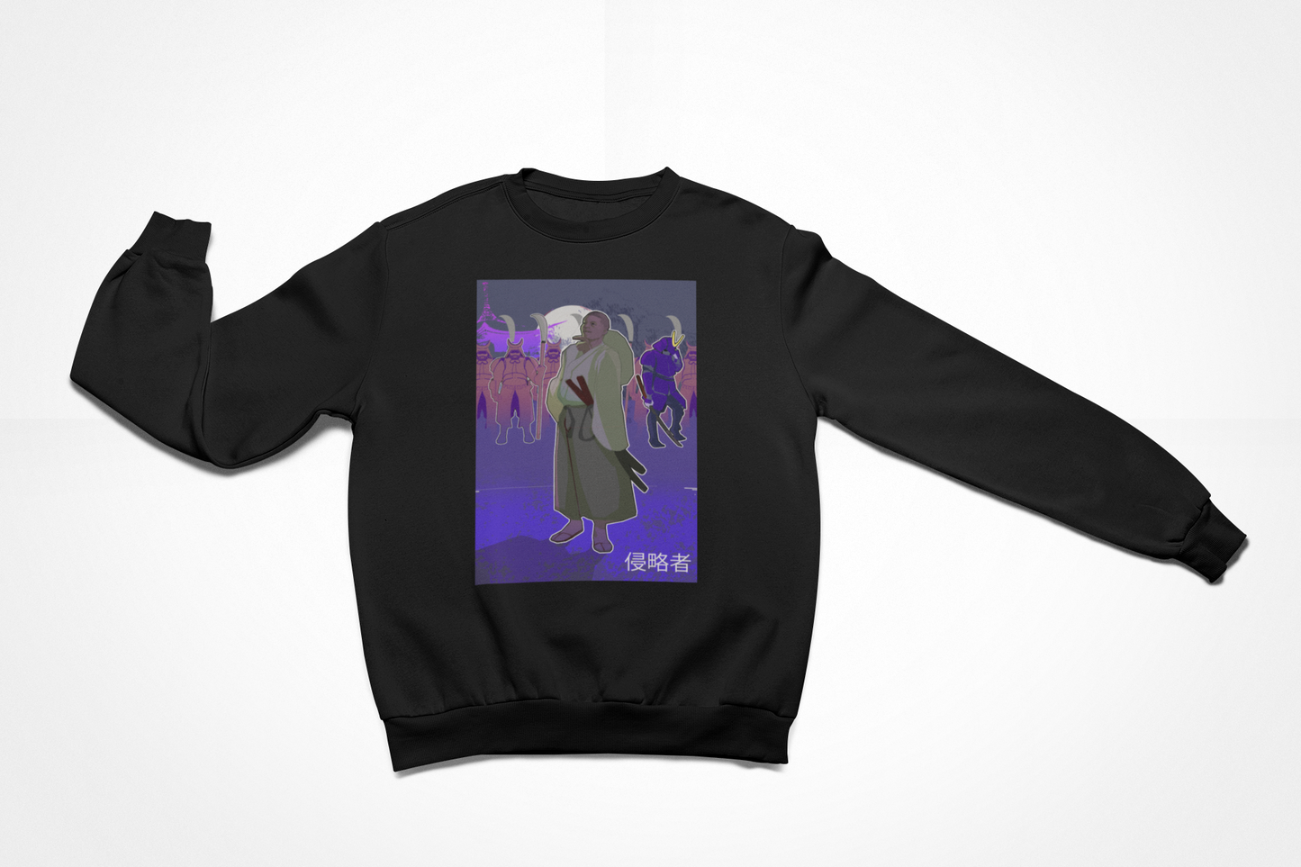 "Invaders" Crewneck Sweatshirt – Lupe Fiasco’s Samurai Project by K.O.S.